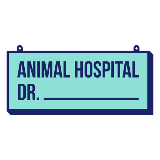 Assine o nome do veterinário Desenho PNG