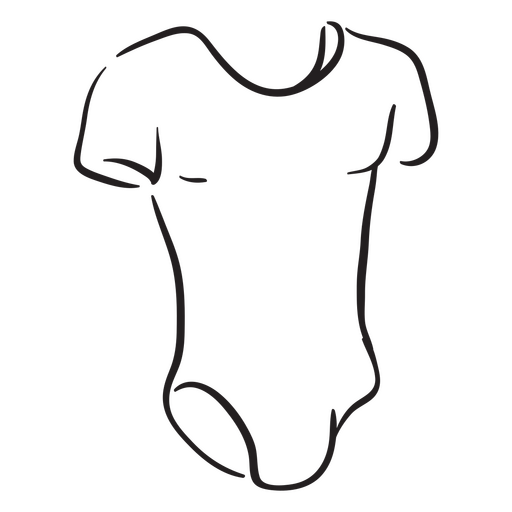 Stroke männliche Tanzkleidung PNG-Design