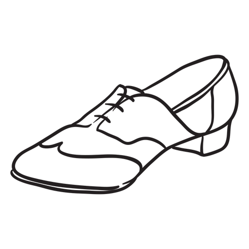 Tap shoe design PNG Design