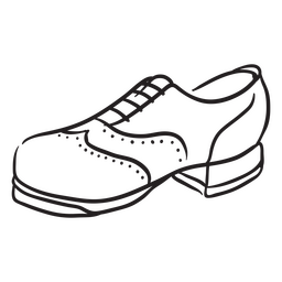 Male Dressed Up Shoes PNG & SVG Design For T-Shirts