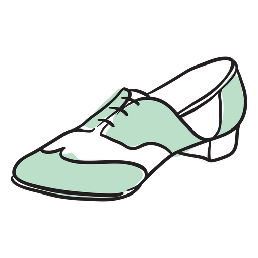 Classic female dancing shoes PNG Design