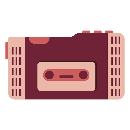 Música de icono de casete Diseño PNG