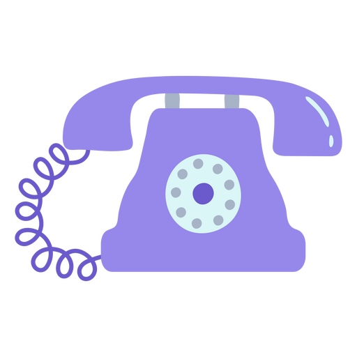 Ícone de tecnologia de telefone antigo Desenho PNG