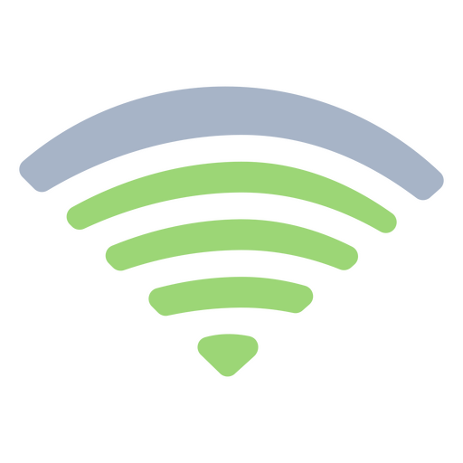 Symbol für WLAN-Technologie PNG-Design
