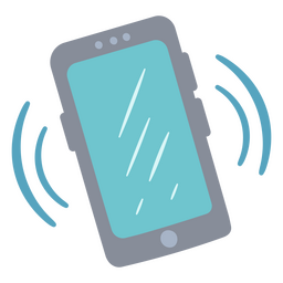 Symbol für Telefonvibrationstechnologie PNG-Design