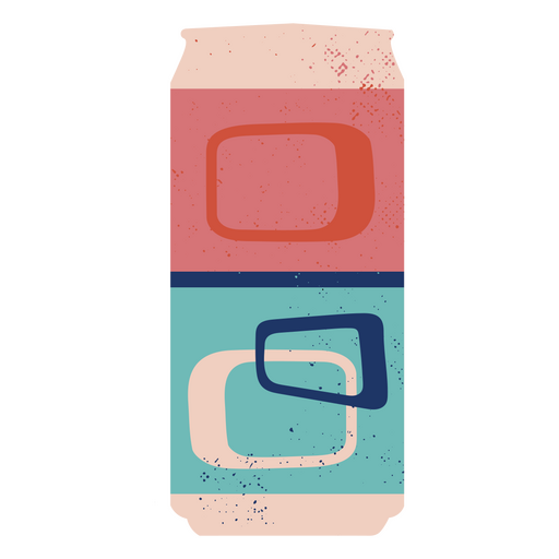 Retro soda can PNG Design