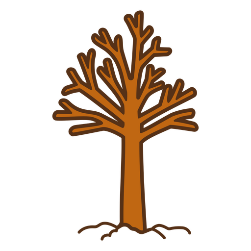 Big tree trunk PNG Design