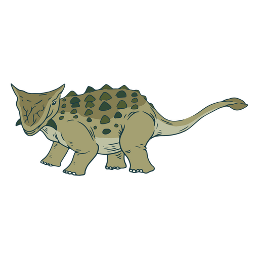 Illustration eines Dinosauriers PNG-Design