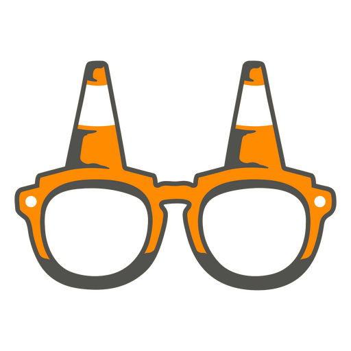 Cone shaped lenses PNG Design