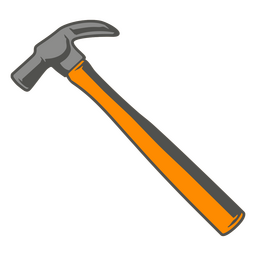 Hammer Icon Simple PNG & SVG Design For T-Shirts