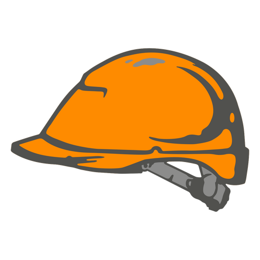 Ilustração do casco da construção Desenho PNG