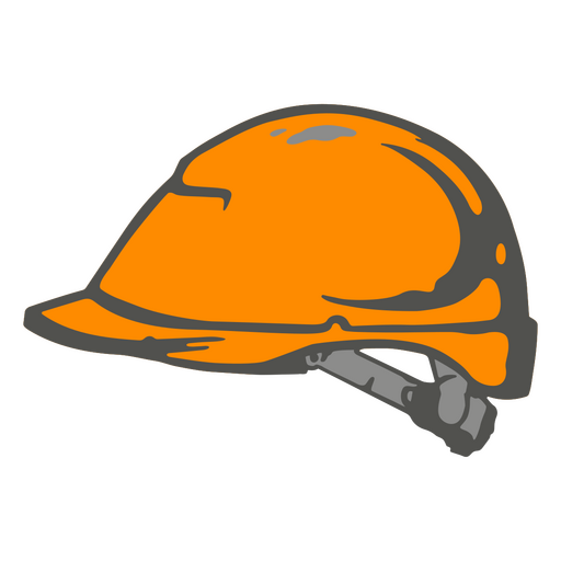Ilustración de casco de construcción Diseño PNG