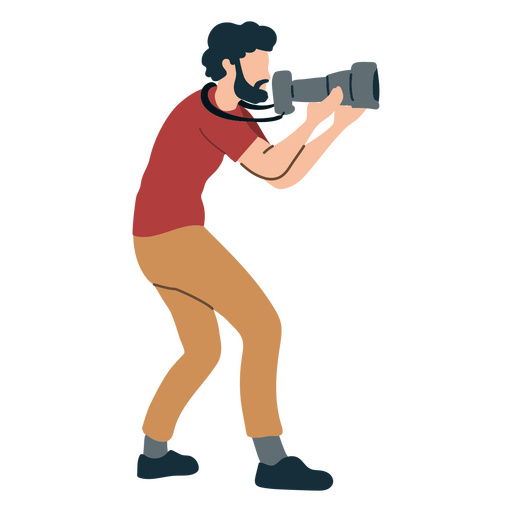 Asistente de fotógrafo Diseño PNG