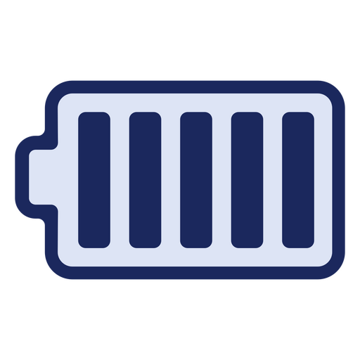 Battery charged complete icon PNG Design
