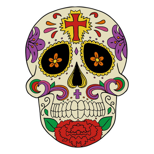 Catrina with gothic details PNG Design