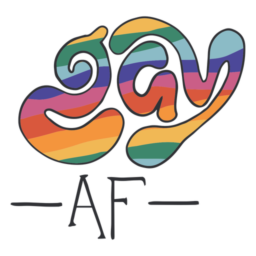 Logotipo gay Diseño PNG
