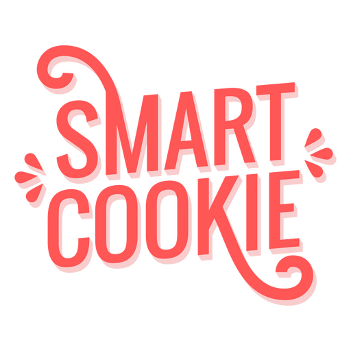 Smart cookie logo PNG Design
