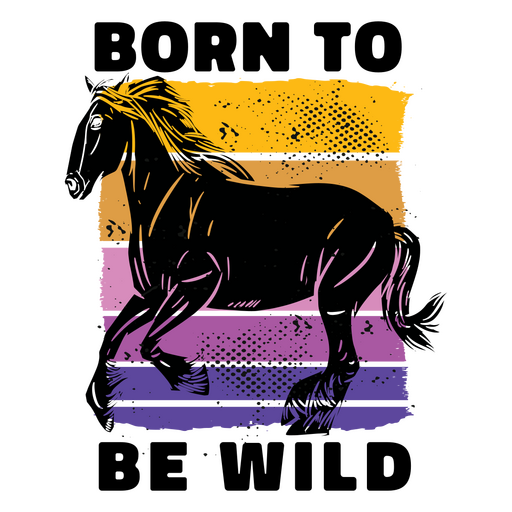 Designs PNG de desenho de cavalo para Camisetas e Merch