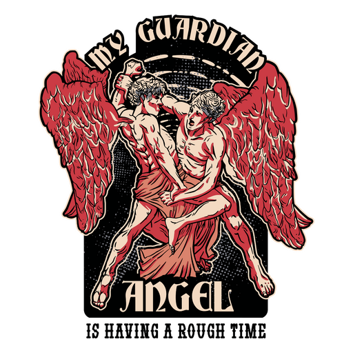 Mi ángel guardián Diseño PNG