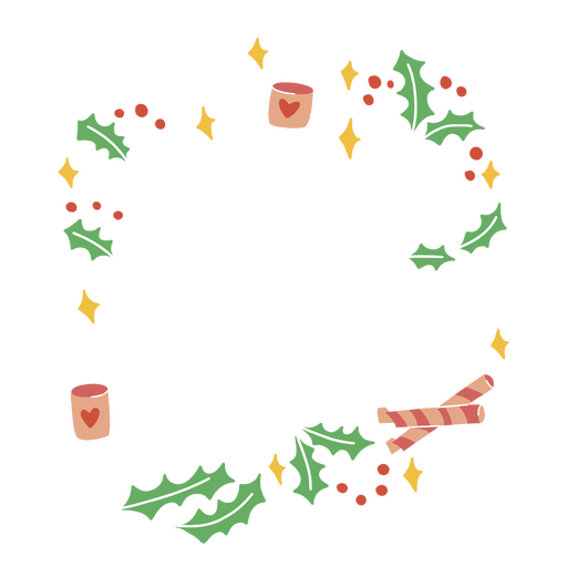 Heiße Schokoladenwetter-Schriftzug Weihnachten PNG-Design