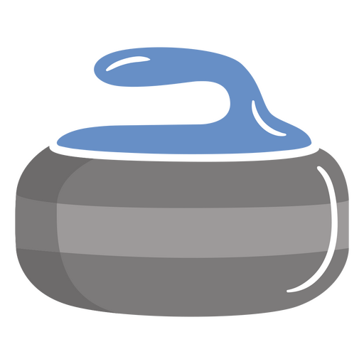 Curling-Puck-Symbol PNG-Design