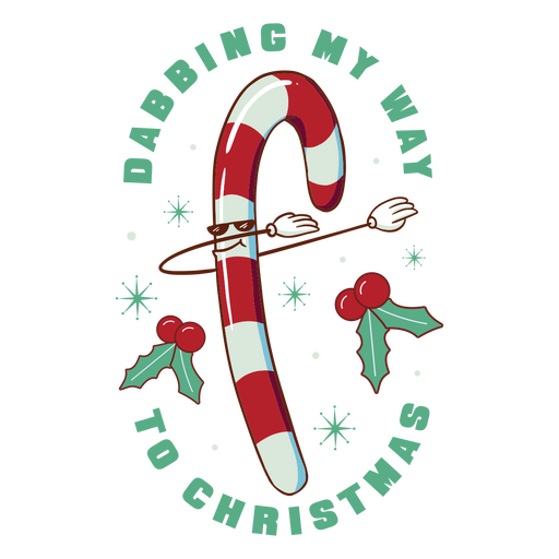 Daring my way to christmas PNG Design