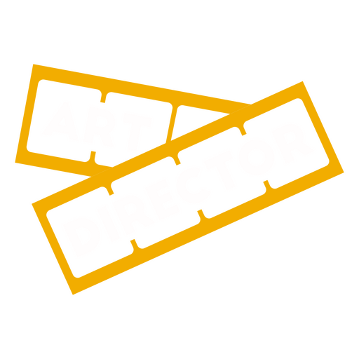 El logotipo del director de arte. Diseño PNG