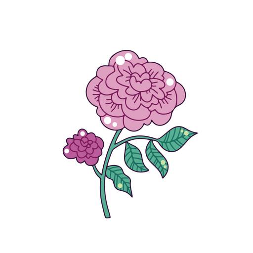 Let your dream blossom trust the magic PNG Design