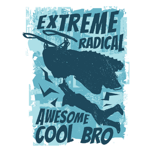 Extremo radical incrível, esportes mano legais Desenho PNG