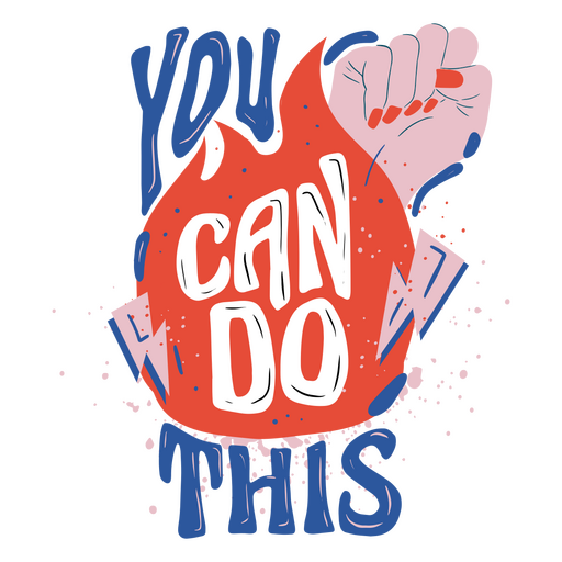 You can do this motivational quote PNG Design