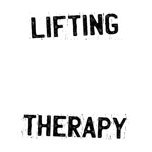 Lifting therapy quote PNG Design