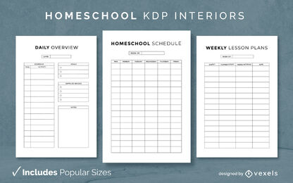 Homeschool KDP interior design