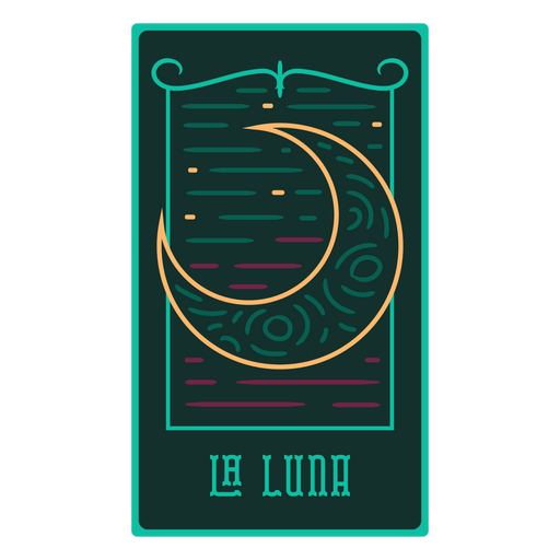 Cartão de loteria Día de los muertos La Luna Desenho PNG