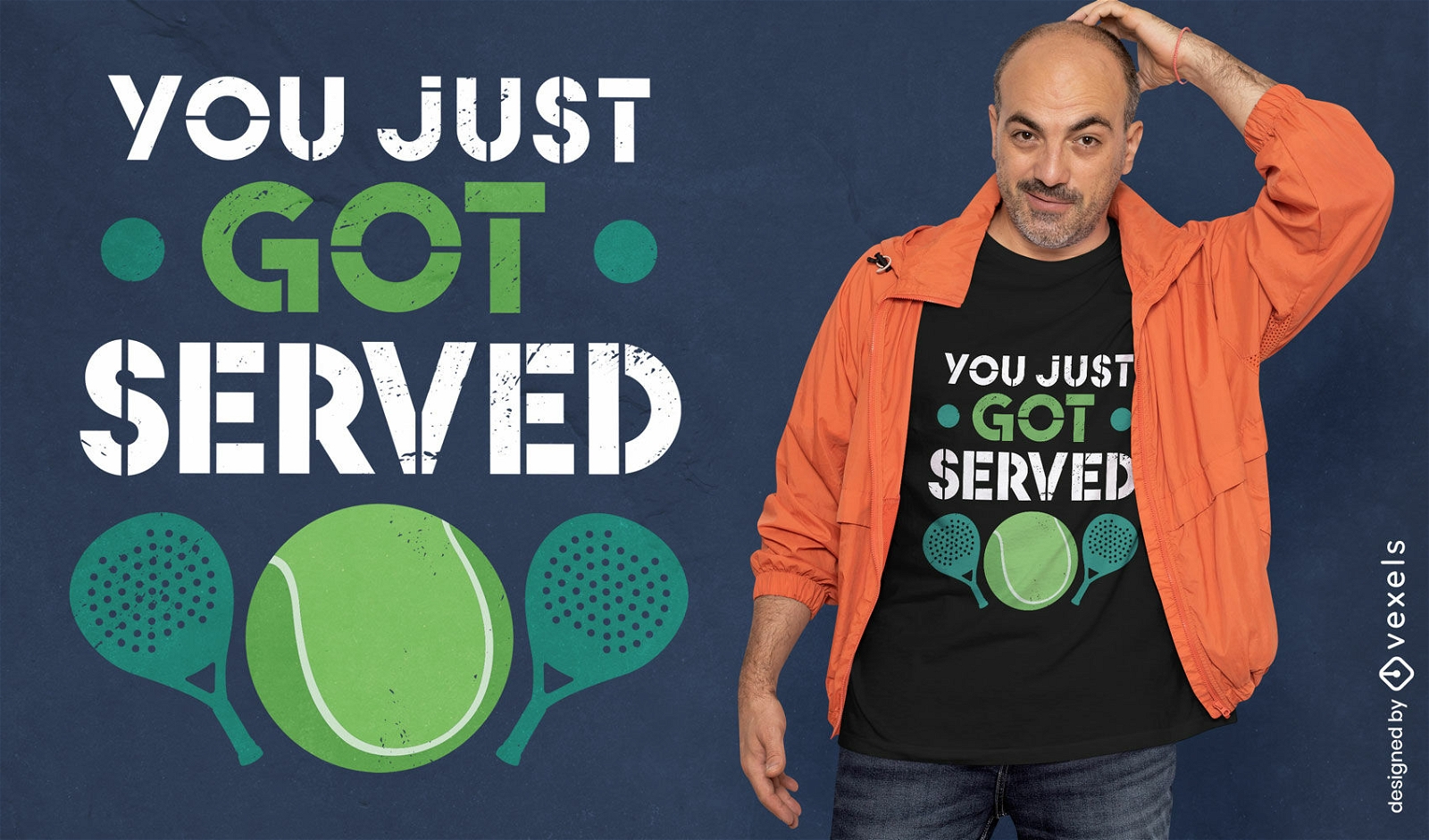 Paddle tenis sport quote t-shirt design