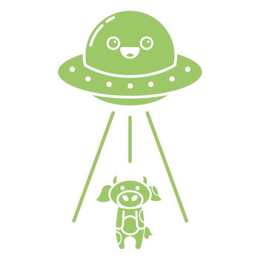 Baixe Personagem de Desenho Animado em Nave Espacial Alienígena