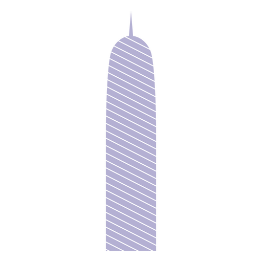 Illustration eines hohen Gebäudes PNG-Design