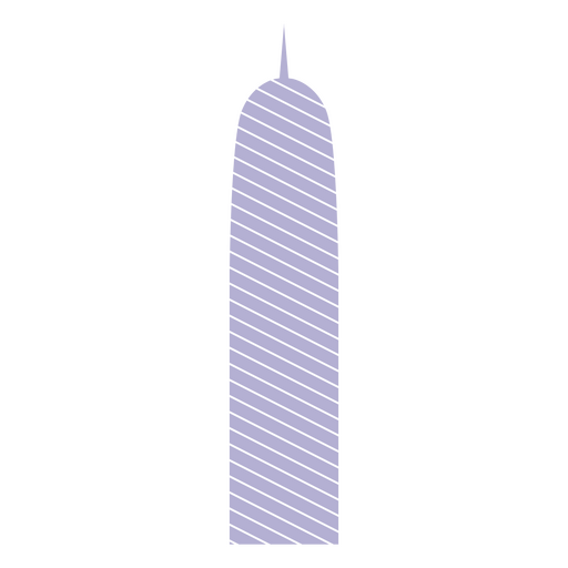 Illustration of a tall building PNG Design