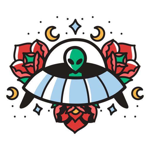 Designs PNG de extraterrestre para Camisetas e Merch