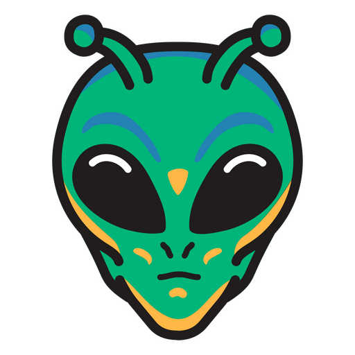 LOGO Gamer ForSale, green eyed alien character transparent