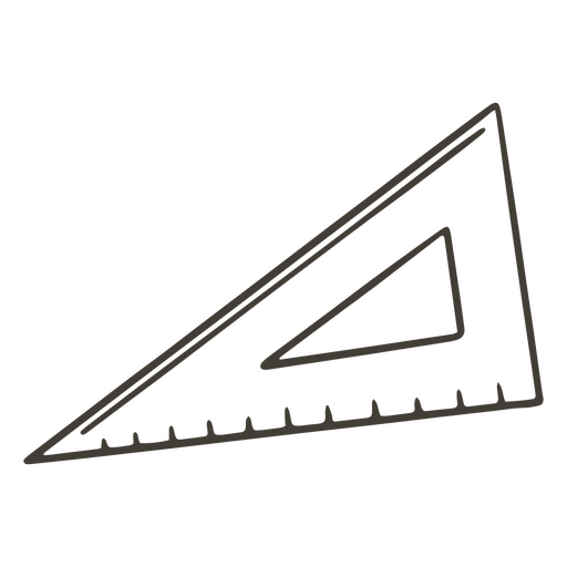 Icono de regla DUPLICADO Diseño PNG