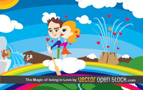 The magic of being in Love The magic of being in Love