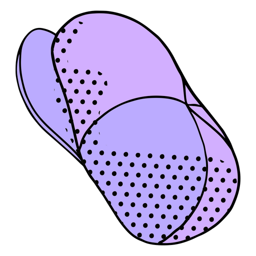 Purple and black polka dot pattern PNG Design