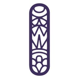Mandala do alfabeto eu letra Desenho PNG