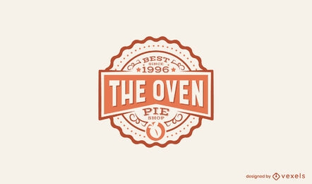 Pie bakery logo design
