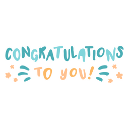 Congratulations to you cordiality sentiment quote