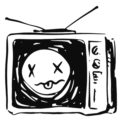 Doodle-TV PNG-Design