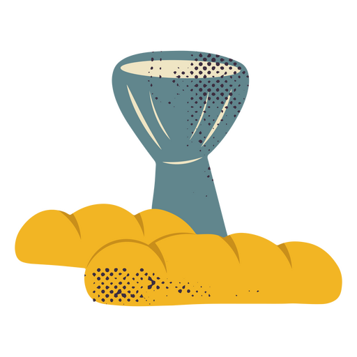 Chalice and bread PNG Design