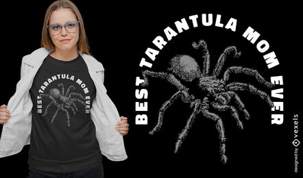 Spider mom t-shirt design