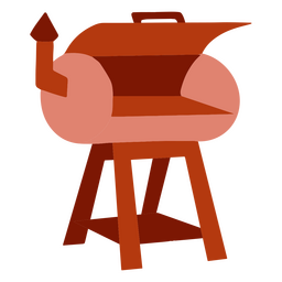 Barbacue set flat PNG Design