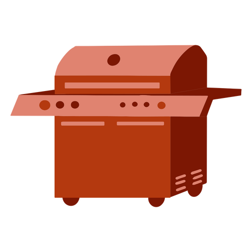 Barbacue grill flat PNG Design